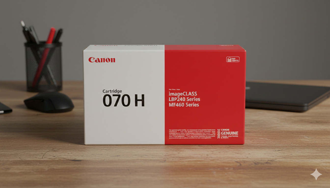 Canon 070H High Yield Black Toner – Sharp Prints & Extra Page Output Canon 070H High Yield Black Toner – Sharp Prints & Extra Page Output