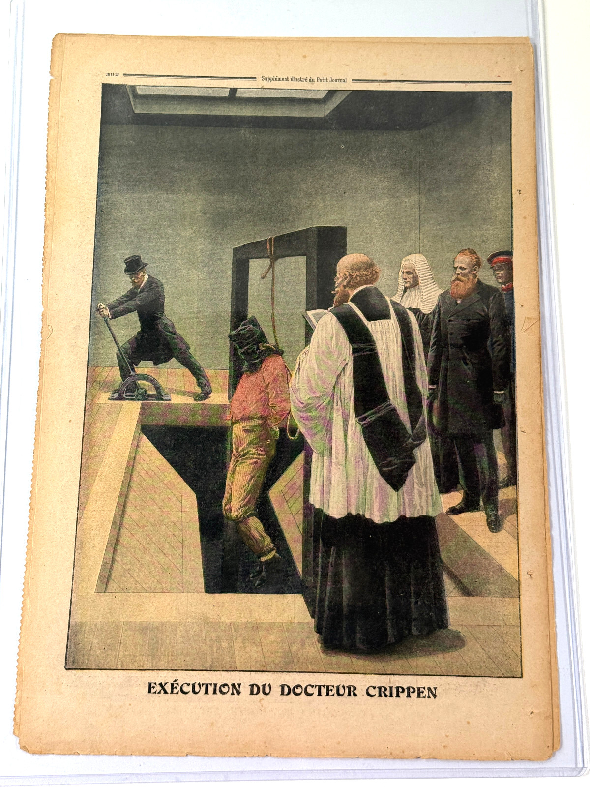1910 Le Petit Journal Newspaper Murder EXECUTION crime DEATH COMPLETE 1910 Le Petit Journal Newspaper Murder EXECUTION crime DEATH COMPLETE