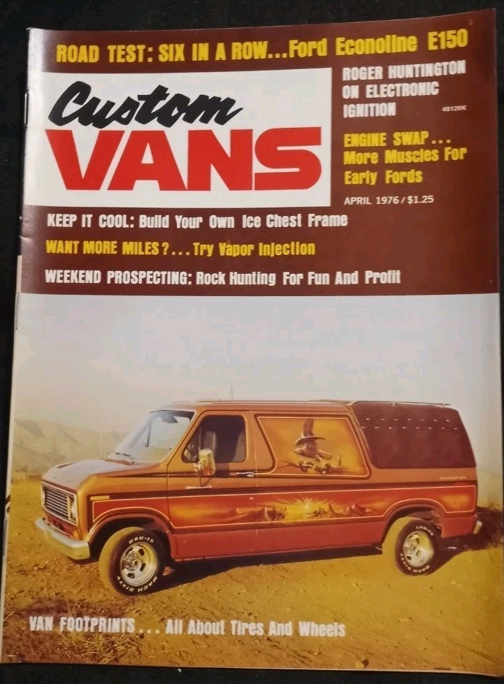 Vintage April 1976 Custom Vans Magazine Van Enthusiast Ads Product How Tos Vintage April 1976 Custom Vans Magazine Van Enthusiast Ads Product How Tos
