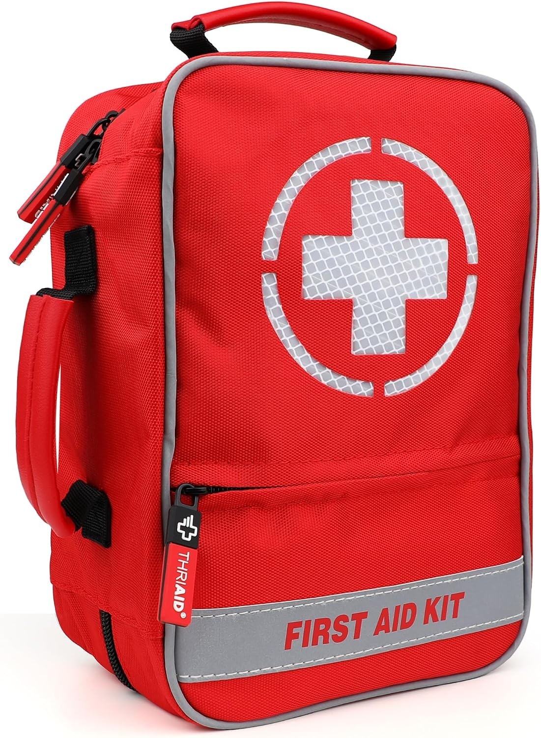 410 PCS First Aid Kit, Double-Sided Reflective, Well-Organized, Waterproof