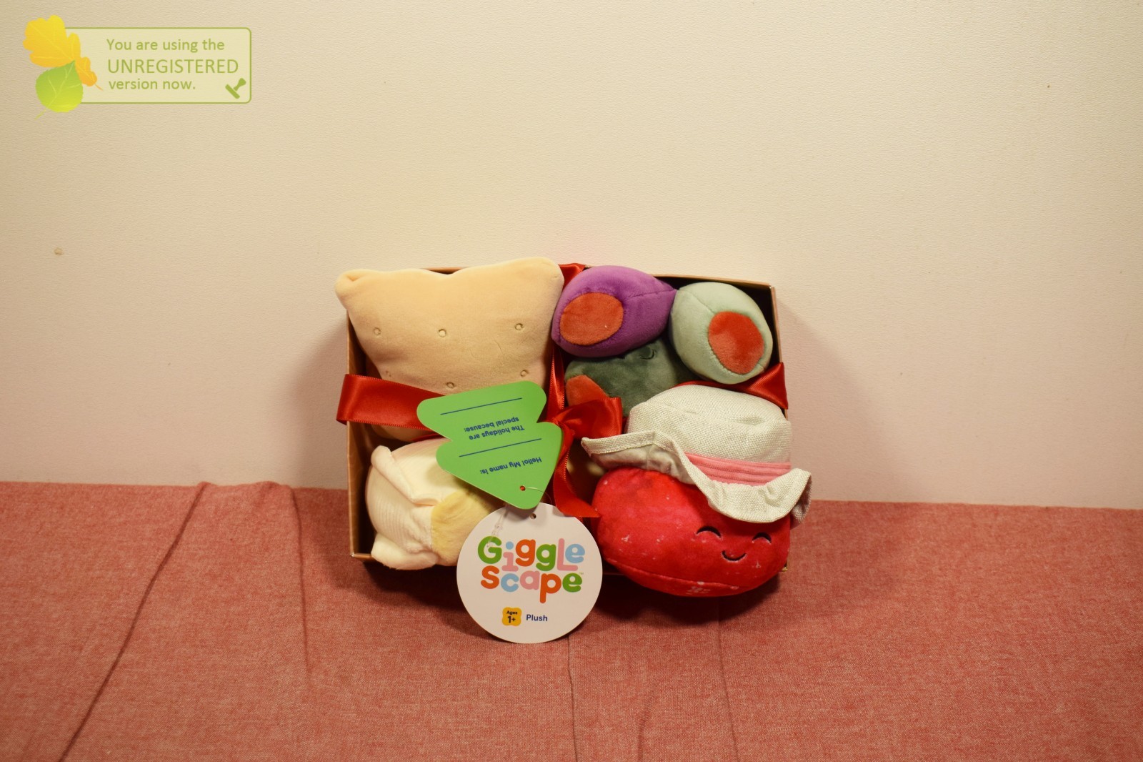 Gigglescape Charcuterie Box Set Brie Cheese, Jam, Olives, Square Cracker Plush Gigglescape Charcuterie Box Set Brie Cheese, Jam, Olives, Square Cracker Plush