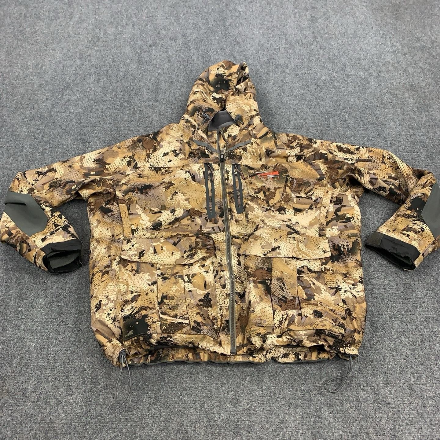 Sitka Hudson Jacket Mens 2XL Optifade Waterfowl Marsh Camo Gore-Tex Hunting