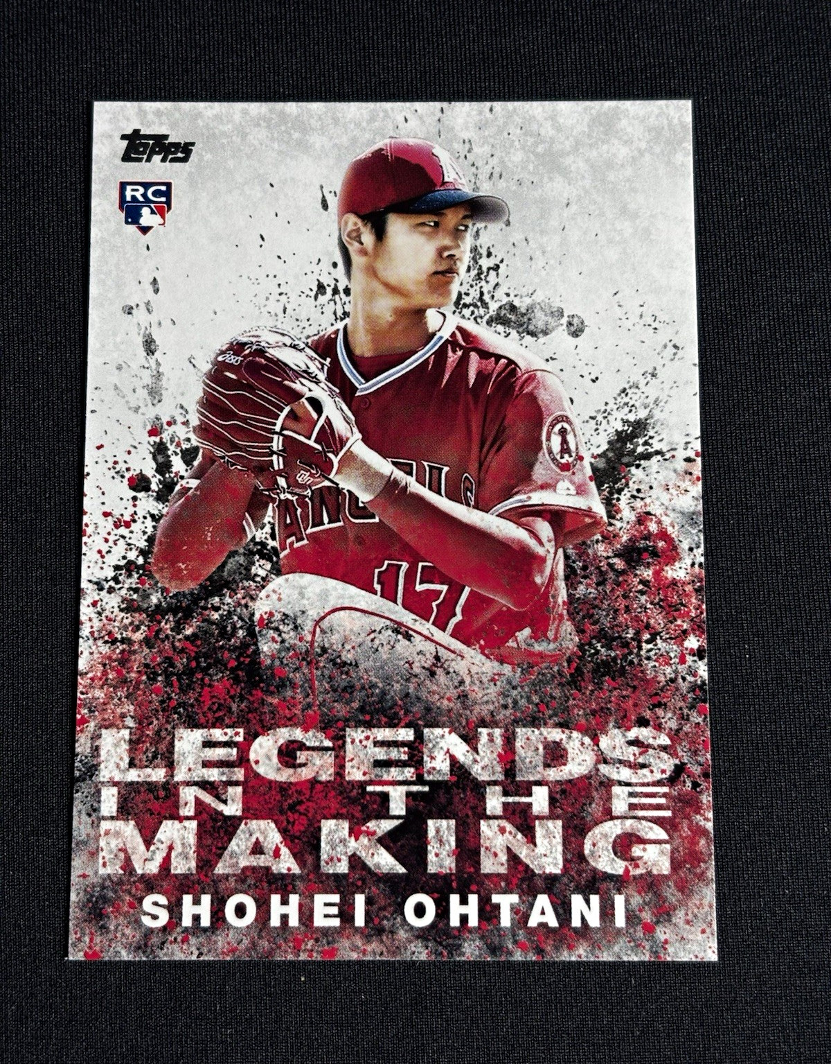 Topps 2018 Legends in the Making Series 2 Shohei Ohtani RC #LITM-2 Angels Topps 2018 Legends in the Making Series 2 Shohei Ohtani RC #LITM-2 Angels