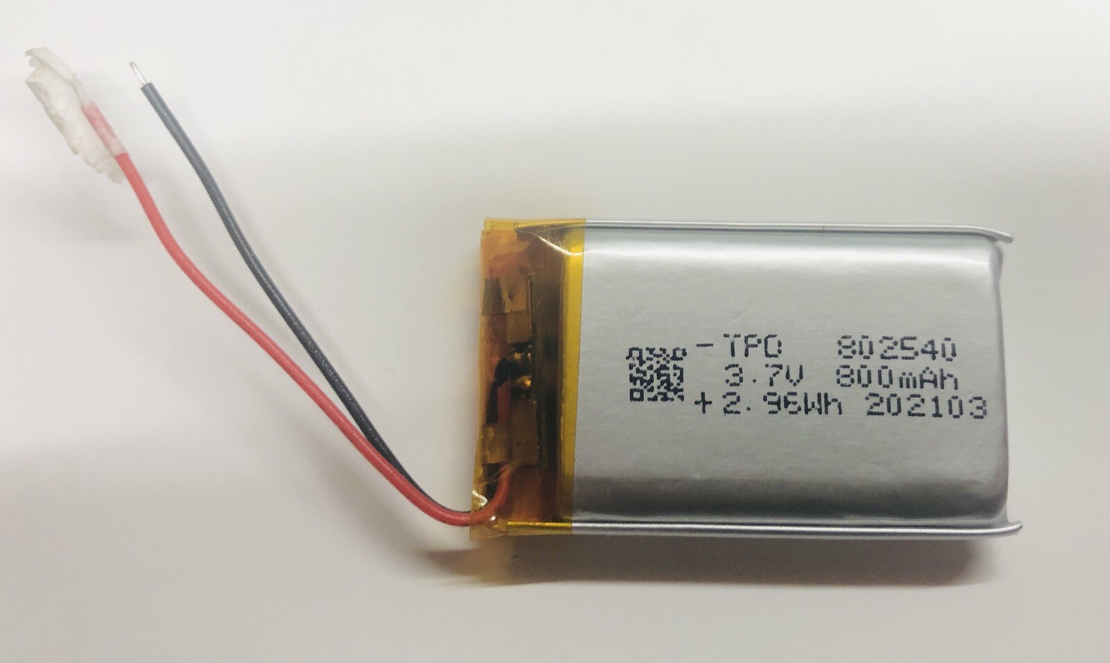 Lithium Polymer Battery 802540 3.7V 800mAh Small Thin LiPo US Seller Fast Ship Lithium Polymer Battery 802540 3.7V 800mAh Small Thin LiPo US Seller Fast Ship
