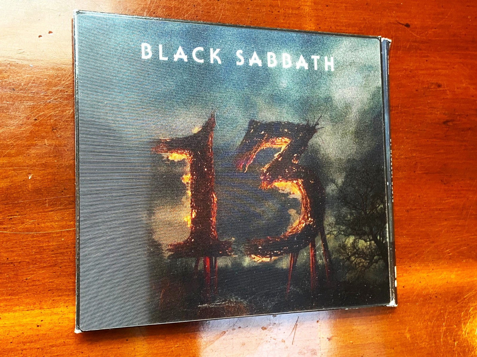 Black Sabbath 13 Album (2 CDs, 2013) Double CD with Lenticular Cover & Booklet Black Sabbath 13 Album (2 CDs, 2013) Double CD with Lenticular Cover & Booklet