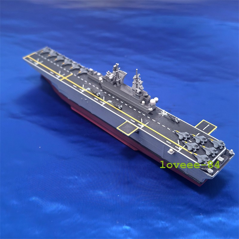 1:2000 US Navy America-class LHA Warship Magnetic Ver w/F‑35 Jets Finished Model 1:2000 US Navy America-class LHA Warship Magnetic Ver w/F‑35 Jets Finished Model
