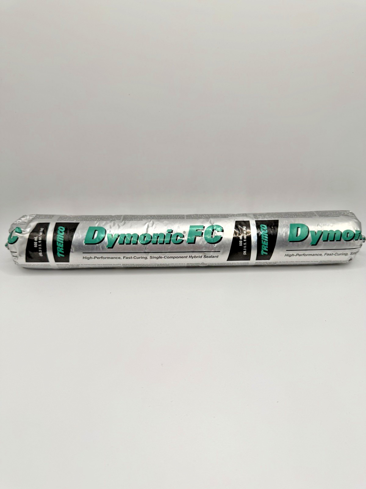 Qty.1 Tremco Dymonic FC Black 20.3oz Sausage Tubes Sealant New Qty.1 Tremco Dymonic FC Black 20.3oz Sausage Tubes Sealant New