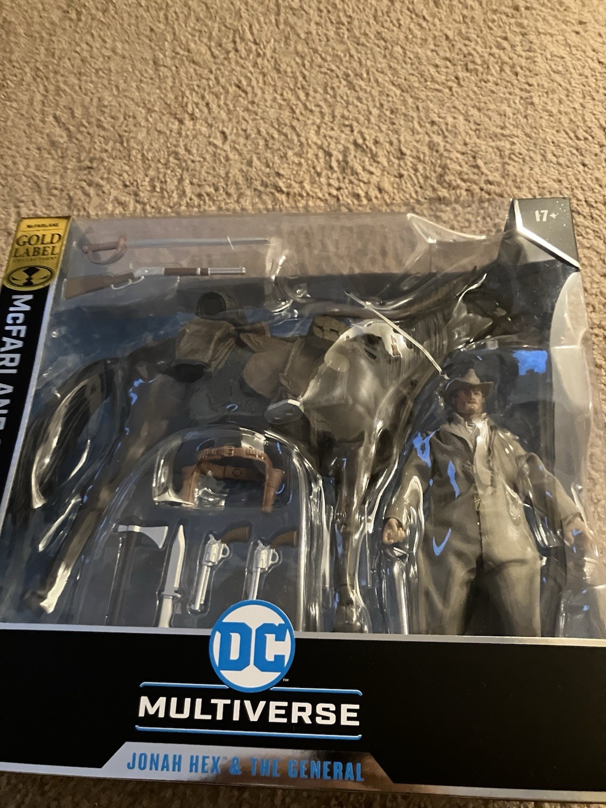 McFarlane Collector Edition  DC Multiverse Jonah Hex & The General