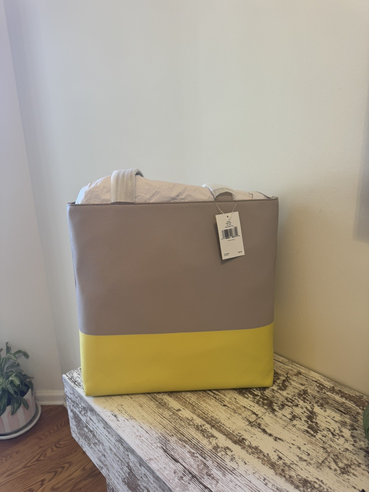 Kate Spade Lita Street Andrea Faux Leather Tote Bag Large Handbag Purse Kate Spade Lita Street Andrea Faux Leather Tote Bag Large Handbag Purse
