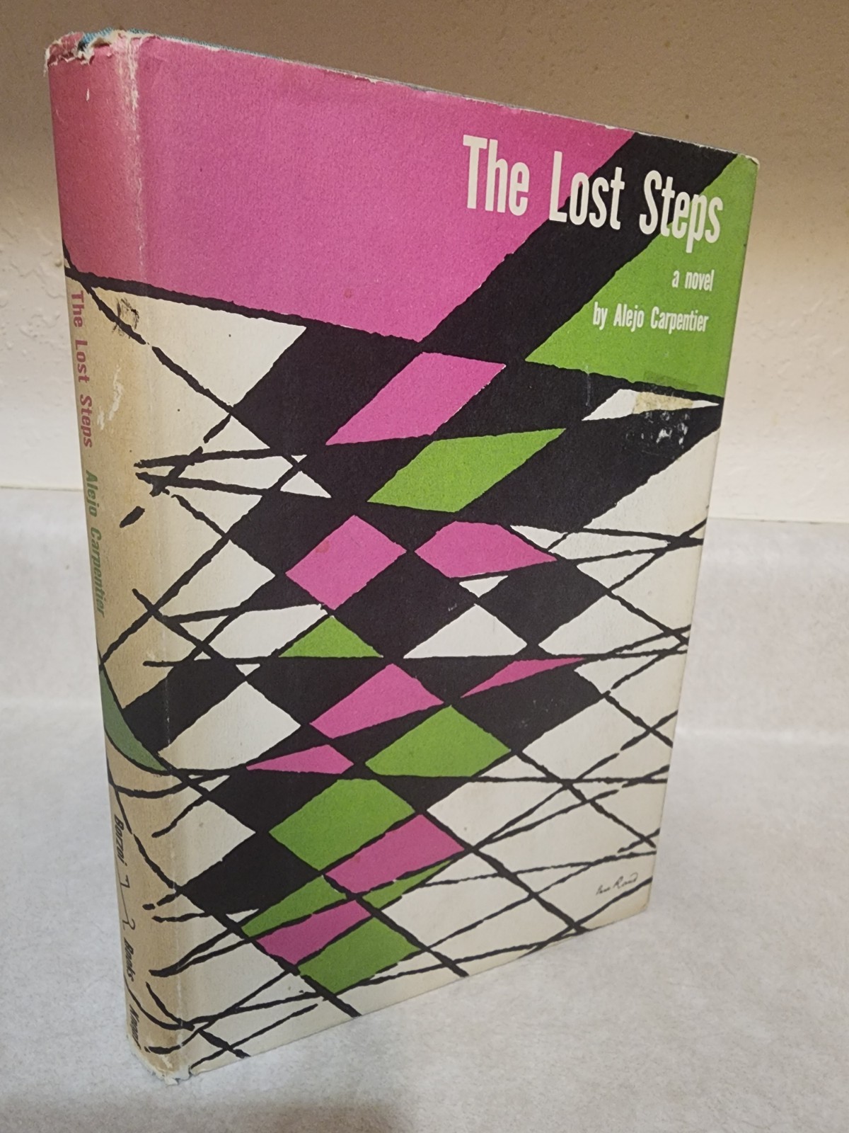 THE LOST STEPS Alejo Carpentier 1956 HCDJ NOVEL 1st Edition First Print FICTION 