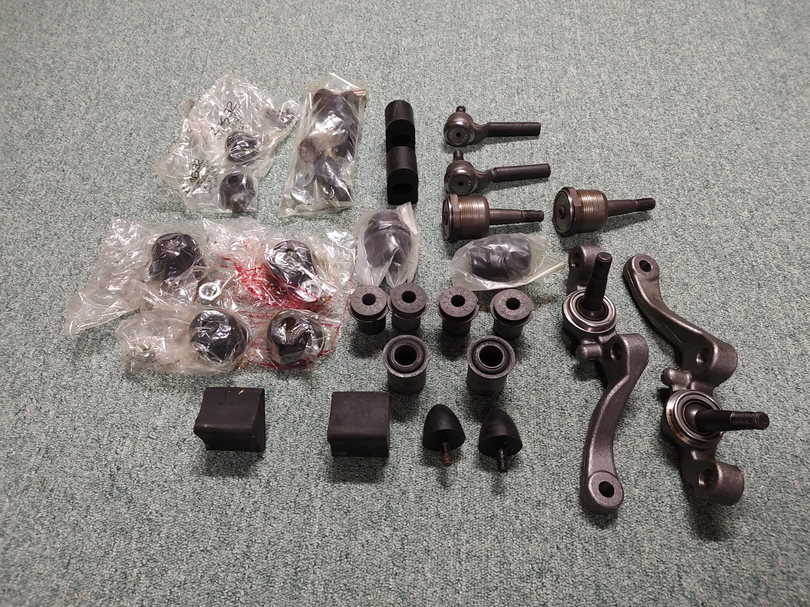 Front End Suspension Rebuild Kit Fits 1966/67  Mopar B-Body with Drum Brakes.