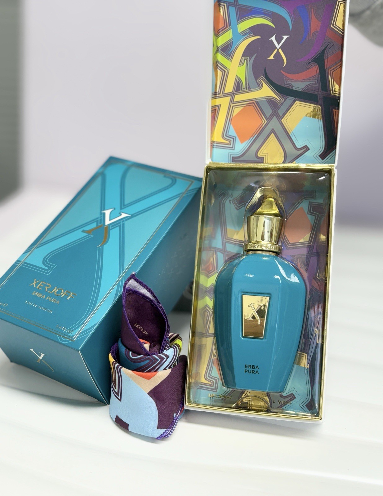 Xerjoff Erba Pura Eau de Parfum Spray 3.4 fl oz Amber Lift & Spray Xerjoff Erba Pura Eau de Parfum Spray 3.4 fl oz Amber Lift & Spray