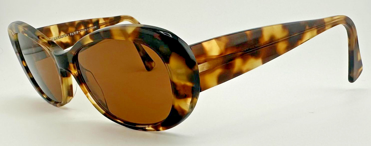 Jean Lafont Paris Nominee 532 Eyeglasses Frames 54-14-138 Brown Amber Tortoise