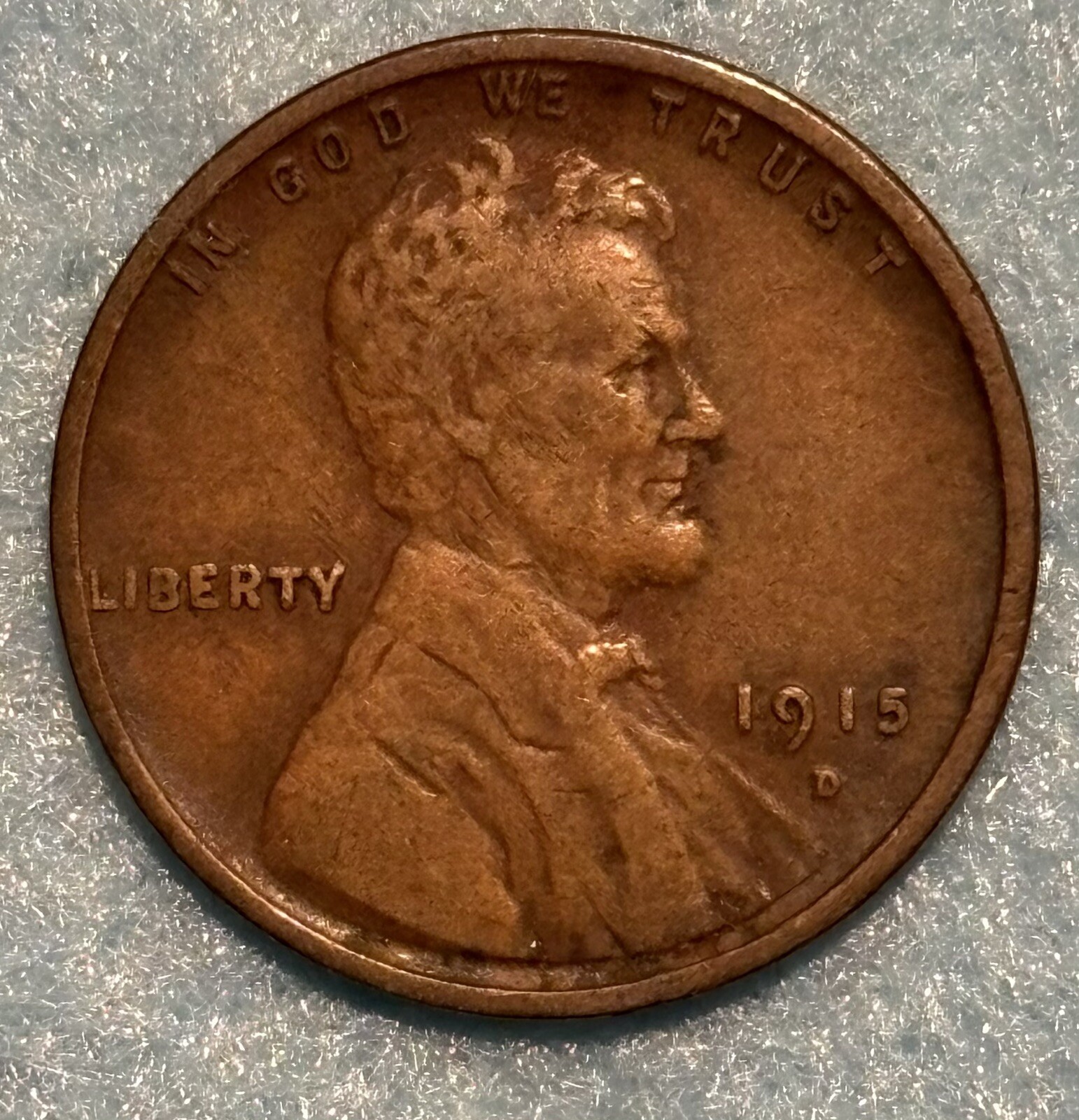 1915 D - Lincoln Wheat Penny - G/VG X-277 1915 D - Lincoln Wheat Penny - G/VG X-277