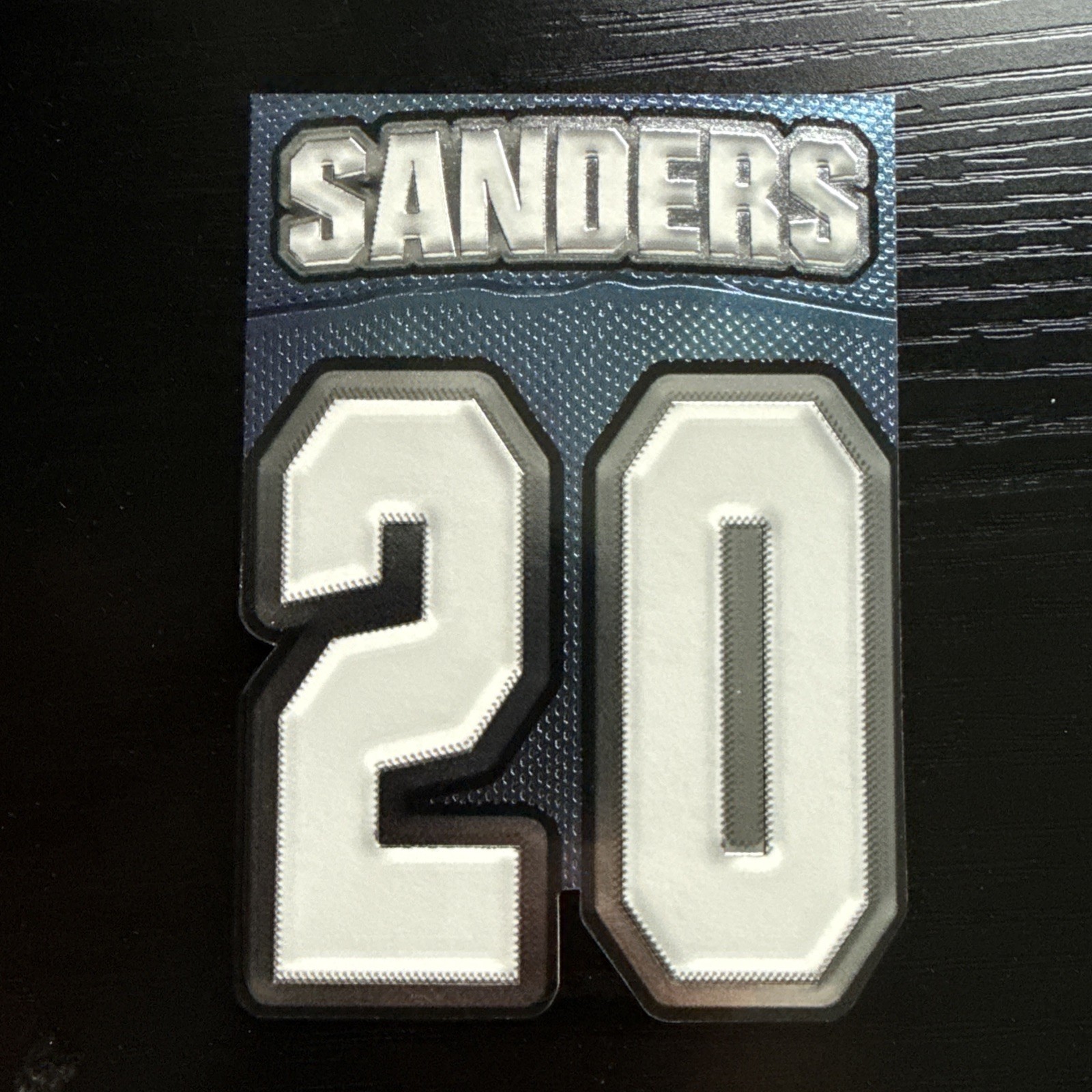 1997 Pacific Crown Collection Big Numbers Barry Sanders #7 Die-Cut Lions NFL 1997 Pacific Crown Collection Big Numbers Barry Sanders #7 Die-Cut Lions NFL