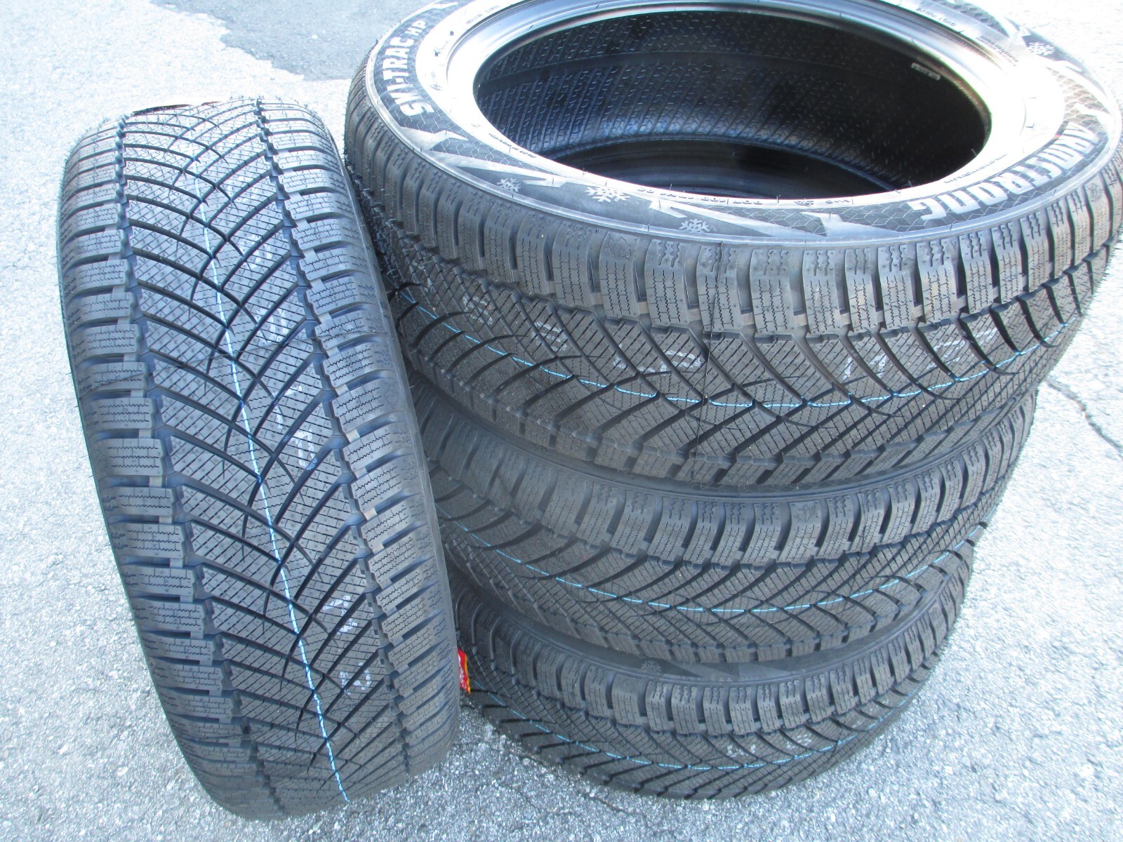 4 New 225/45R17 Armstrong Ski-Trac HP Winter Tires 45 17 2254517 R17 45R Snow