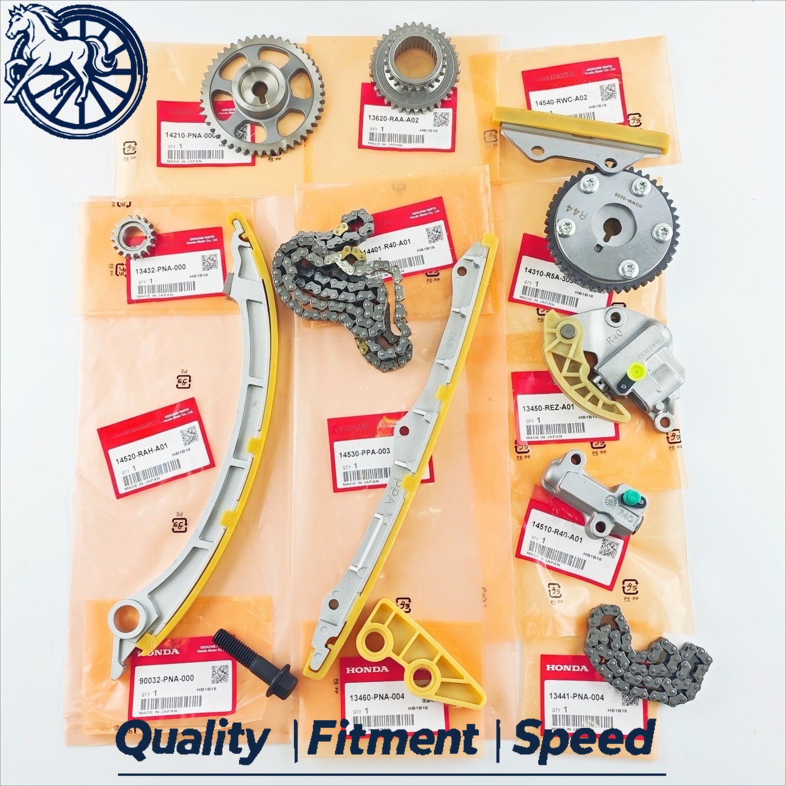13PCS OEM Timing Chain Kit VVT Sprocket SET For 2008-2015 HONDA CR-V Acura 2.4L 13PCS OEM Timing Chain Kit VVT Sprocket SET For 2008-2015 HONDA CR-V Acura 2.4L