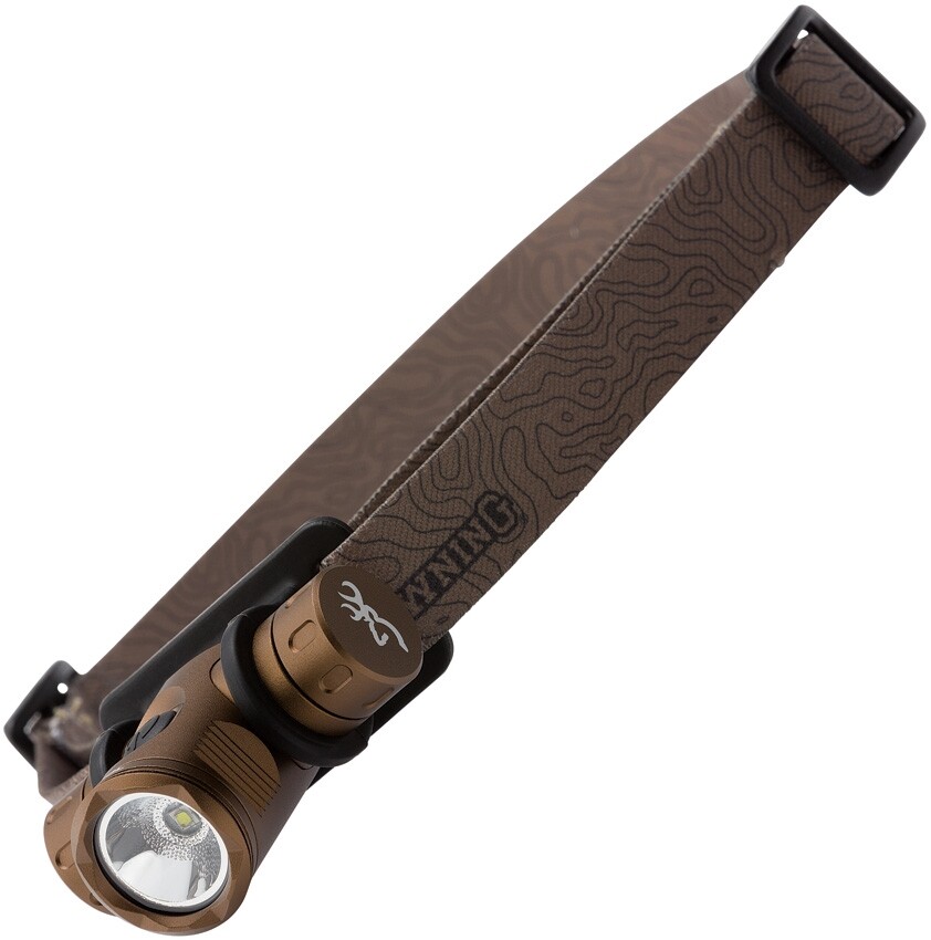 Browning Blackout Micro Headlamp CREE XM-L LED Bronze Aluminum Construction