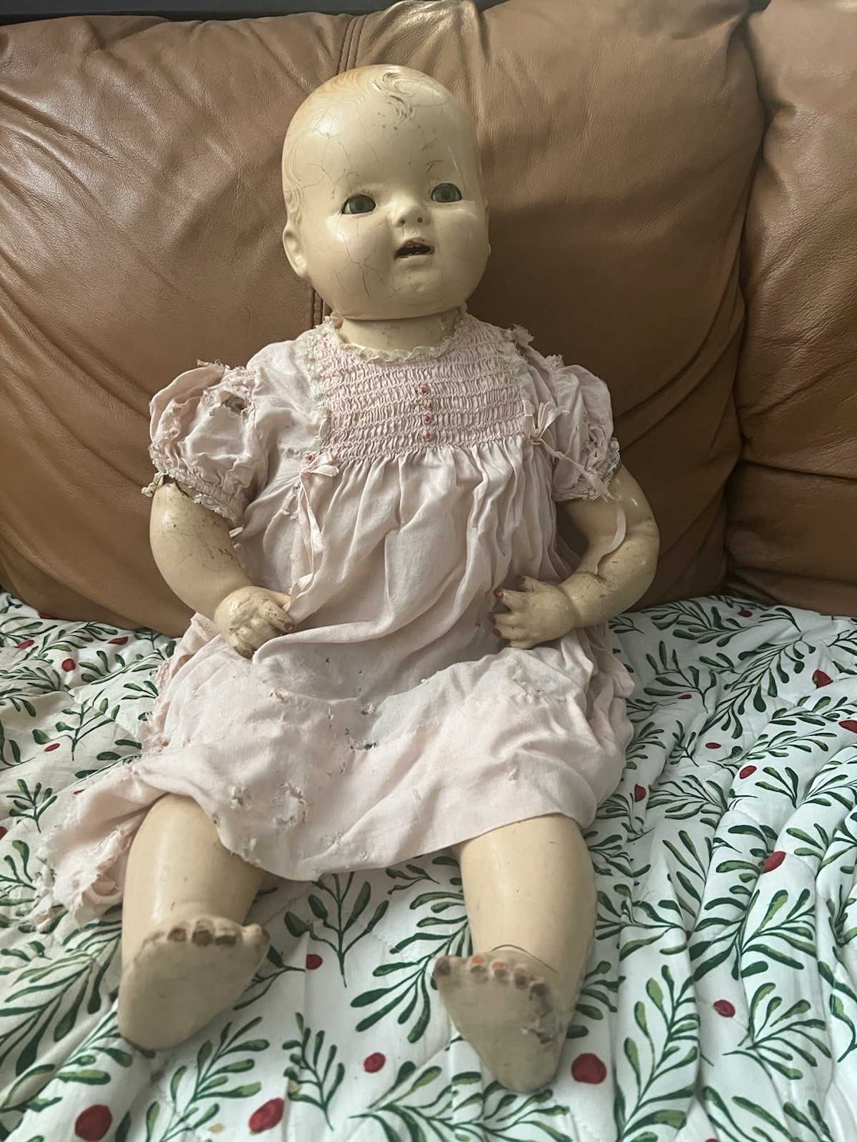 ANTIQUE 1917-1930s MADAME HENDREN BABY HENDREN DOLL BY AVERILL MANUFACTURING CO ANTIQUE 1917-1930s MADAME HENDREN BABY HENDREN DOLL BY AVERILL MANUFACTURING CO