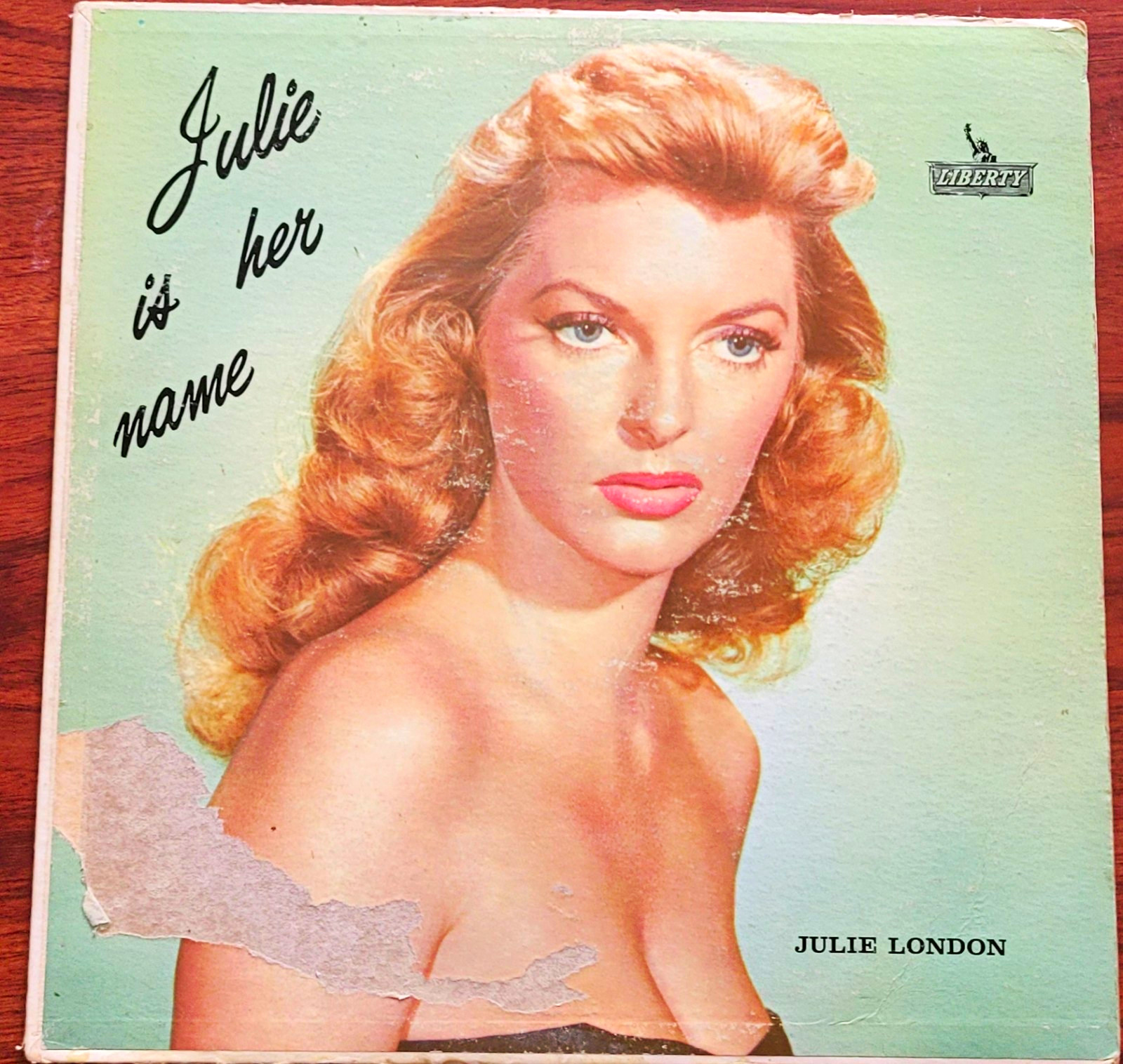 Julie London Julie Is Her Name Liberty LST 7027 Stereo Vinyl LP Julie London Julie Is Her Name Liberty LST 7027 Stereo Vinyl LP