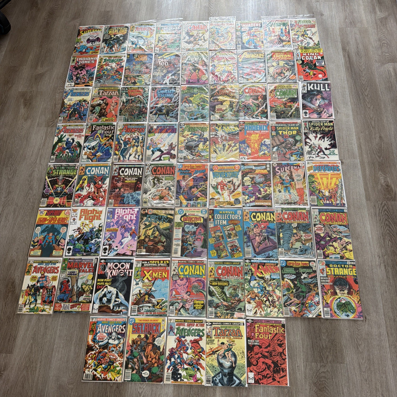 Lot Of 68 1960’s-1980’s comic Books Comics Nice Collection F-VF Avengers Xmen