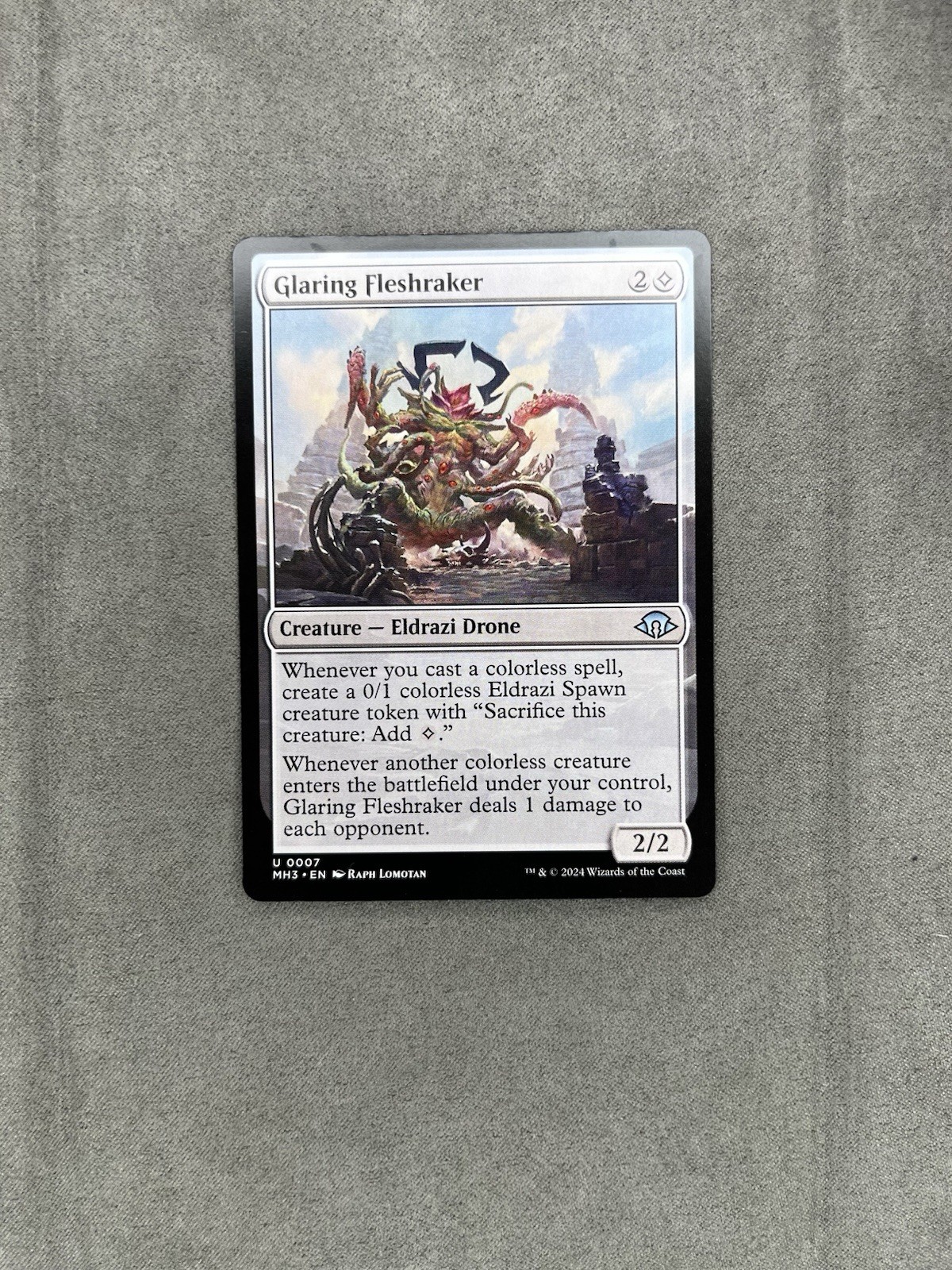 MTG - 4 x Glaring Fleshraker - Modern Horizons 3 Commander - Playset 4x x4 MTG - 4 x Glaring Fleshraker - Modern Horizons 3 Commander - Playset 4x x4