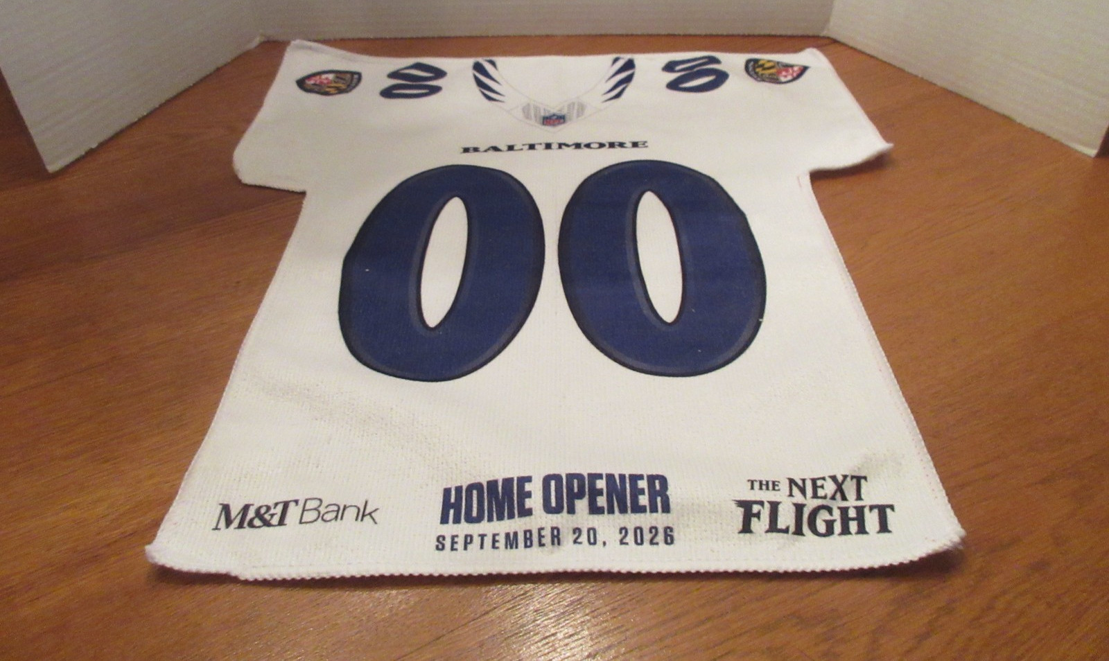 Baltimore Ravens THE NEXT Flight 9/20/26 Game Day NFL Towel (10 Available)