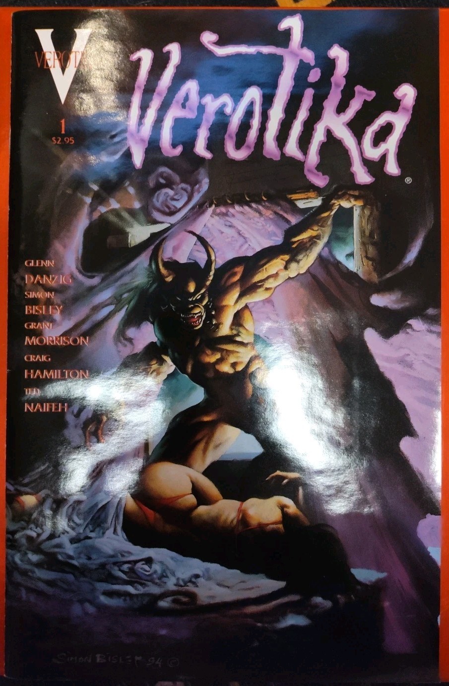 Verotika #1 (1994) VF Verotik Comics Simon Bisley Danzig Morrison