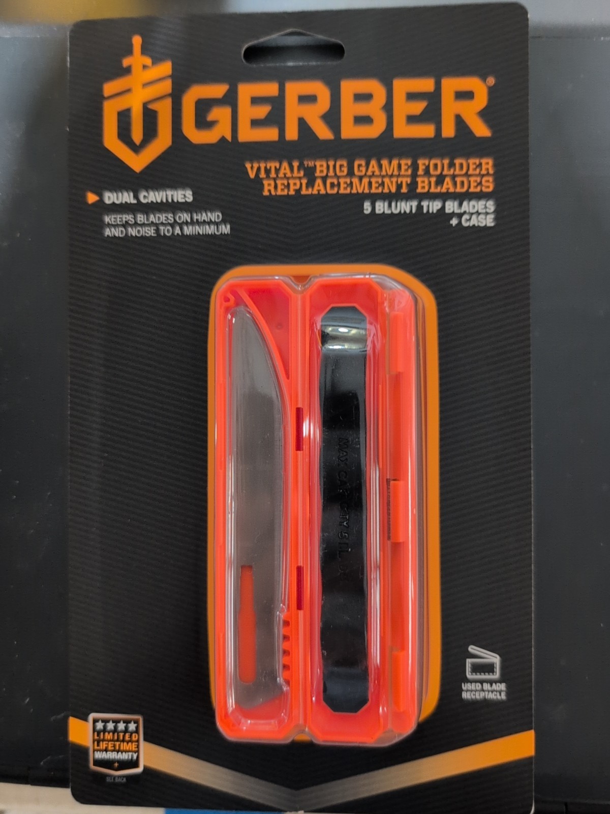 Gerber Vital Big Game Replacement Blades Blunt Tip 31-003086 - Pack of 5 NEW
