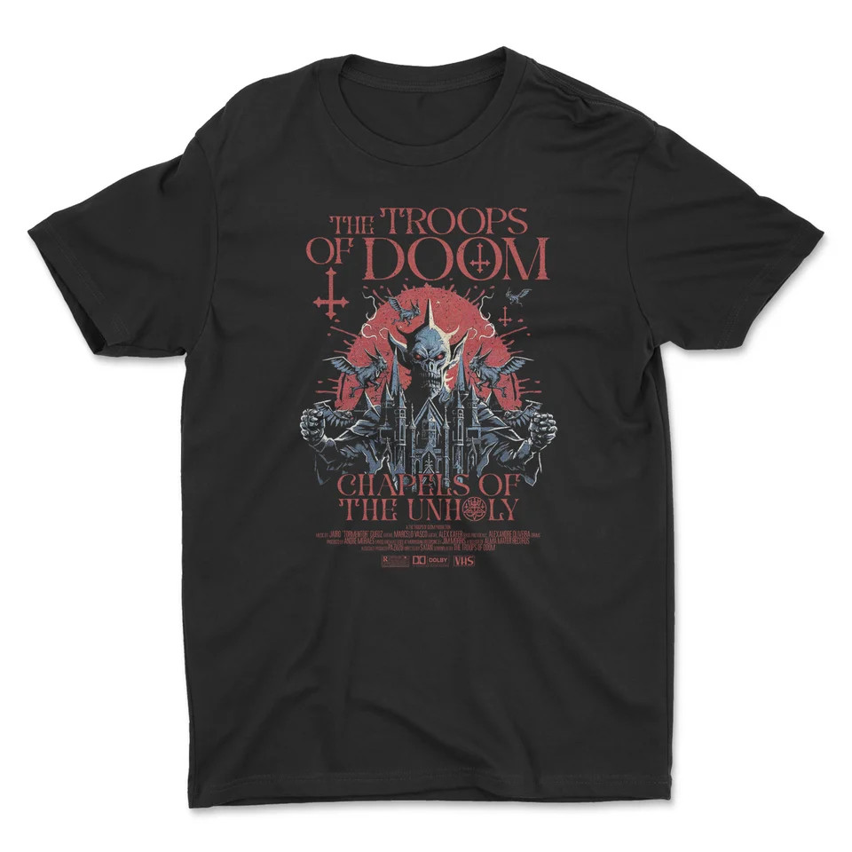 Death Metal Thrash Metal The Troops Of Doom Cotton T Shirt S-5XL
