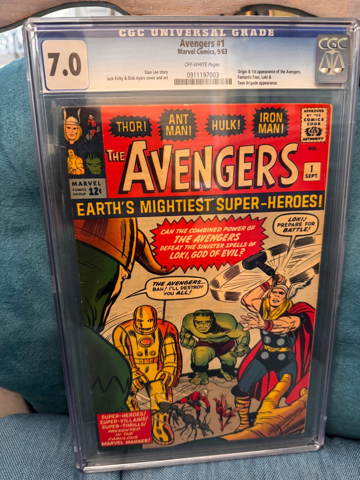The Avengers #1 (Marvel Comics September 1963)
