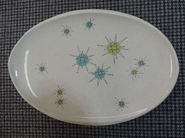 Vintage Franciscan Atomic Starburst Oval 13\ Vintage Franciscan Atomic Starburst Oval 13\