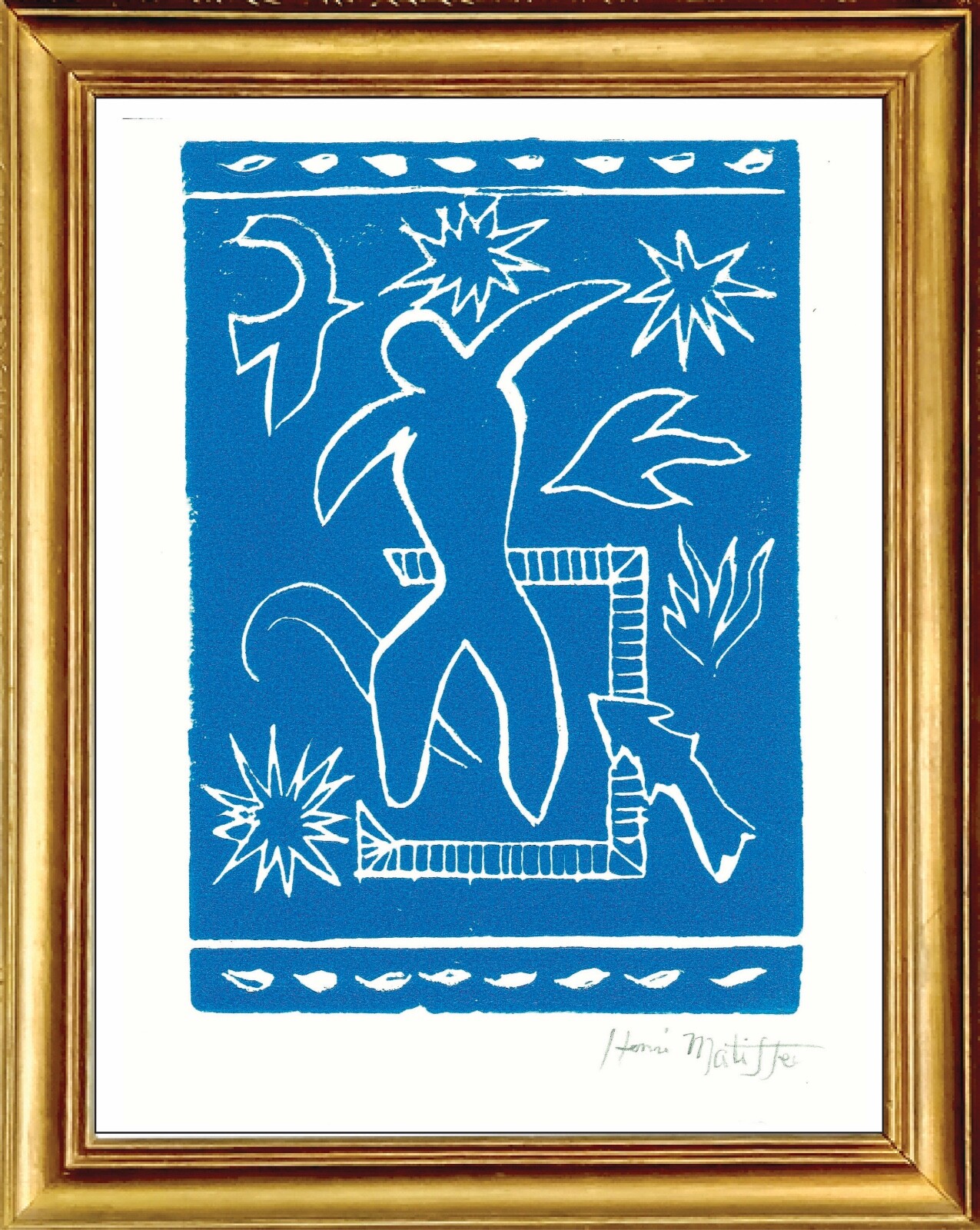 Henri Matisse Hand Signed Ltd Edition Print 