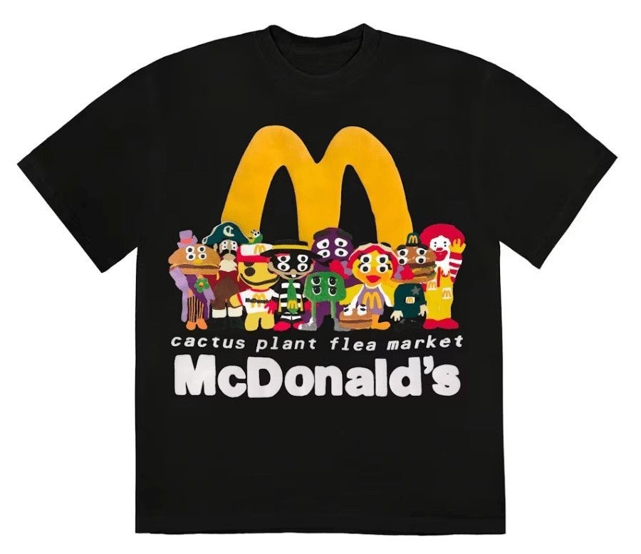 Mc Donald\'s Cactus Buddy And Friends Tee Unisex Short Sleeve Shirt S-5XL