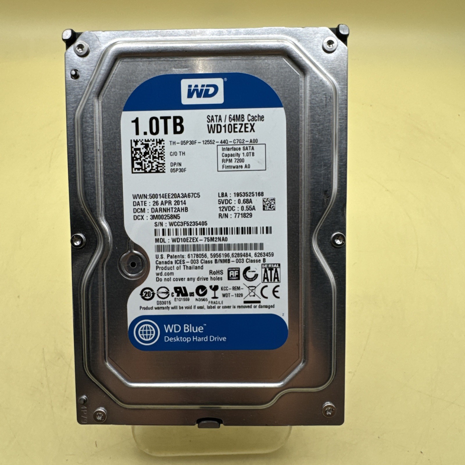 Western Digital WD Blue 1TB 3.5 Western Digital WD Blue 1TB 3.5