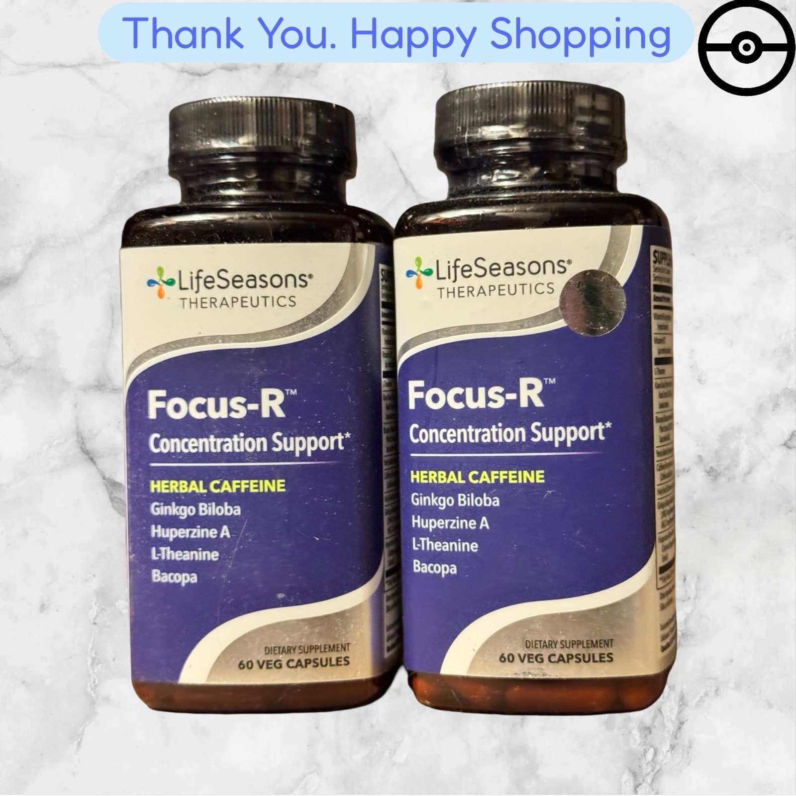 2X LIFE SEASONS FOCUS R CONCENTRATION SUPPORT HERBAL CAFFEINE 60 CAPS, EXP 28+ 2X LIFE SEASONS FOCUS R CONCENTRATION SUPPORT HERBAL CAFFEINE 60 CAPS, EXP 28+