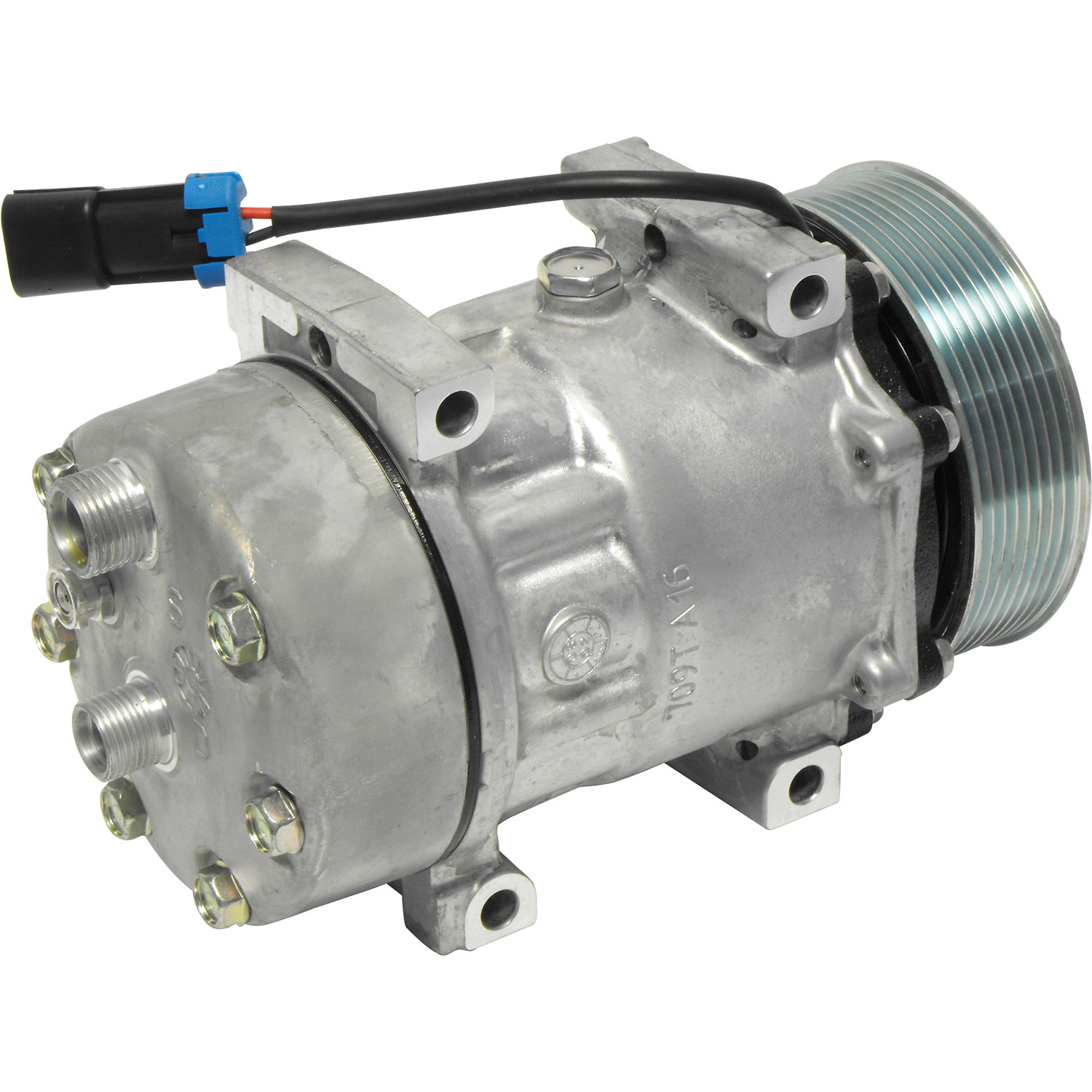RYC Remanufactured AC Compressor Replaces Sanden 4667