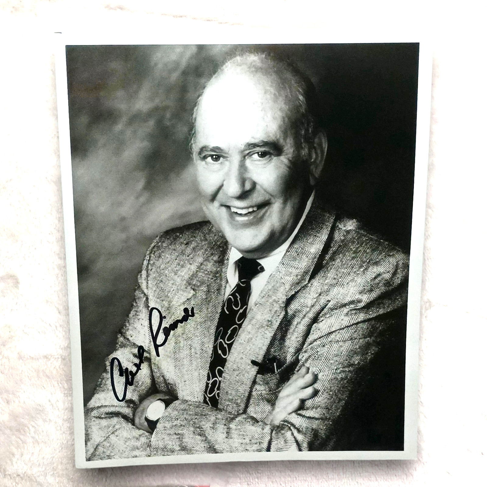 Carl Reiner – Signed Vintage Celebrity Autograph Photo
