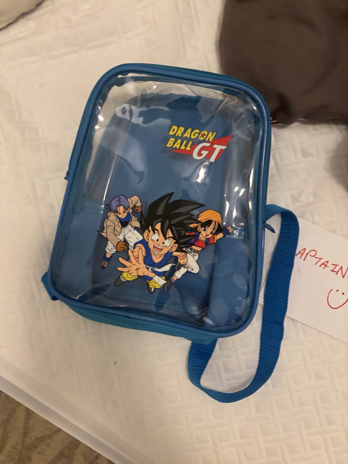 Vintage Rare 90’s Dragon Ball GT Backpack Goku, Trunks And Pan Vintage Rare 90’s Dragon Ball GT Backpack Goku, Trunks And Pan