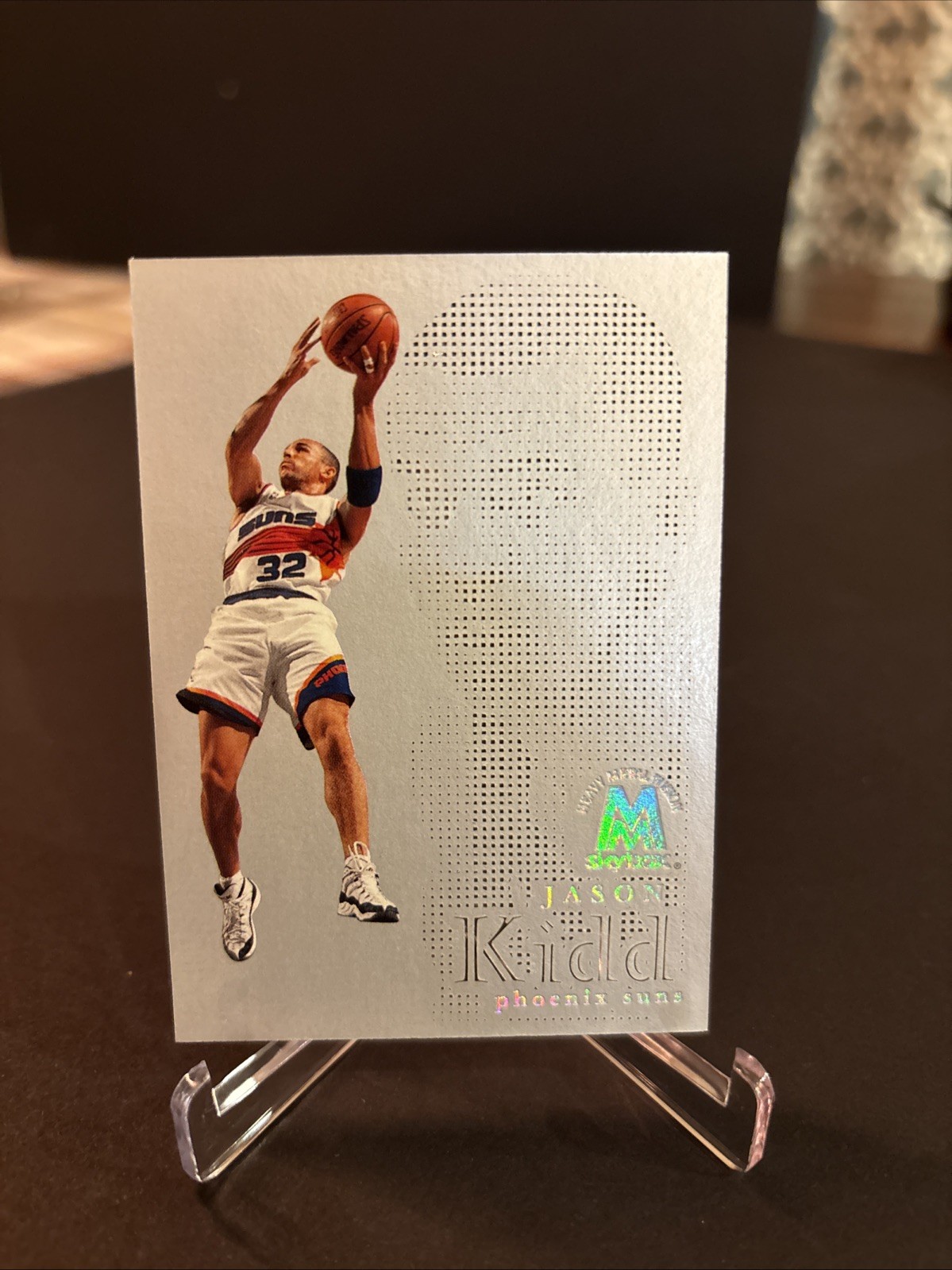 SkyBox 1998-99 Molten Metal Jason Kidd Phoenix Suns Fusion Heavy Metal #27F SkyBox 1998-99 Molten Metal Jason Kidd Phoenix Suns Fusion Heavy Metal #27F