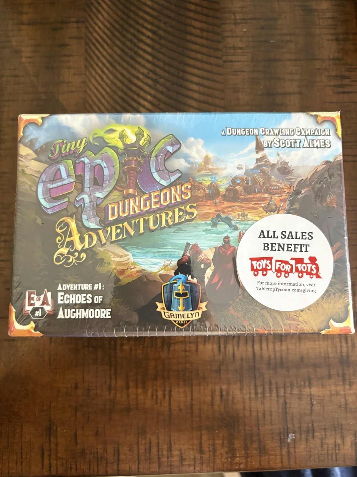 Tiny Epic Dungeons Adventures - kickstarter - New in Shrink ECHOES OF AUGHMOORE Tiny Epic Dungeons Adventures - kickstarter - New in Shrink ECHOES OF AUGHMOORE