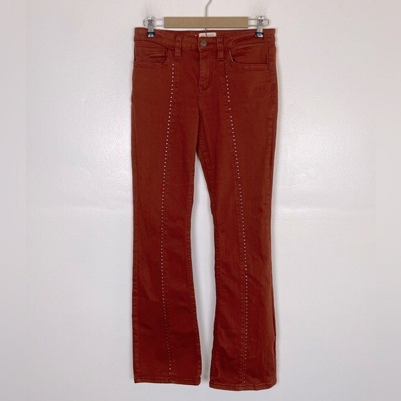Shyanne Women\'s Bootcut Jeans Size 29 Rust Studded Western Cowgirl Retro Grunge Shyanne Women\'s Bootcut Jeans Size 29 Rust Studded Western Cowgirl Retro Grunge