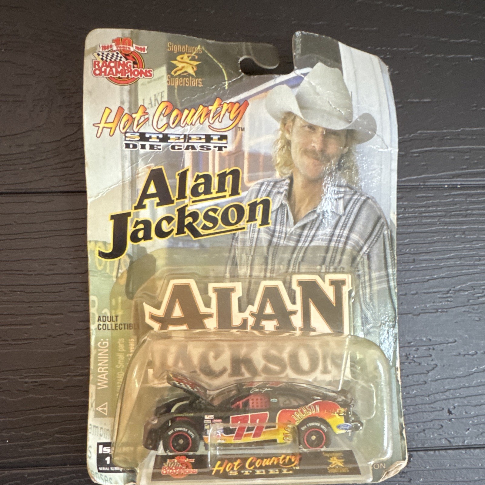 Rare Racing Champions Hot Country Die-Cast Alan Jackson #77 Car , #36 out of9999 Rare Racing Champions Hot Country Die-Cast Alan Jackson #77 Car , #36 out of9999