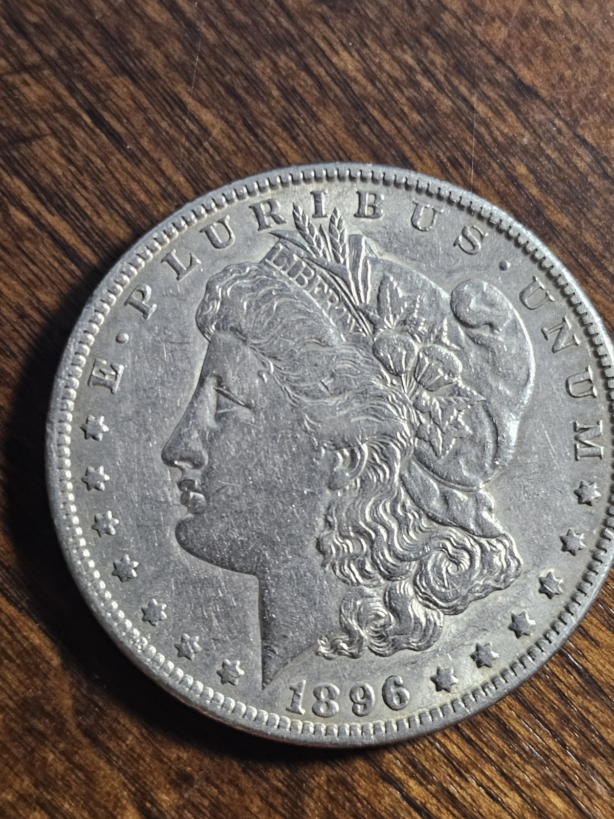 1896-O Morgan Dollar- Silver- Semi Key- EF To AU 1896-O Morgan Dollar- Silver- Semi Key- EF To AU