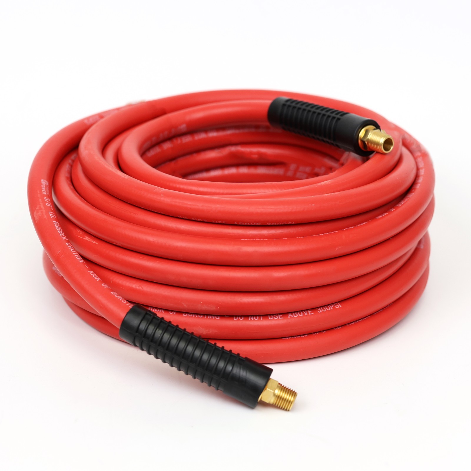 Premium Red Rubber Air Hose 3/8