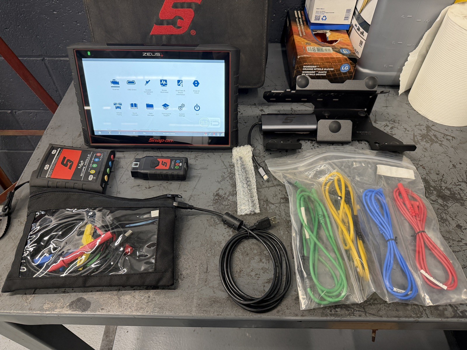 Snap On Zeus+ Diagnostic Scan Tool Lab Scope Zeus Plus Scan Module 9 Bundle 26.2 Snap On Zeus+ Diagnostic Scan Tool Lab Scope Zeus Plus Scan Module 9 Bundle 26.2