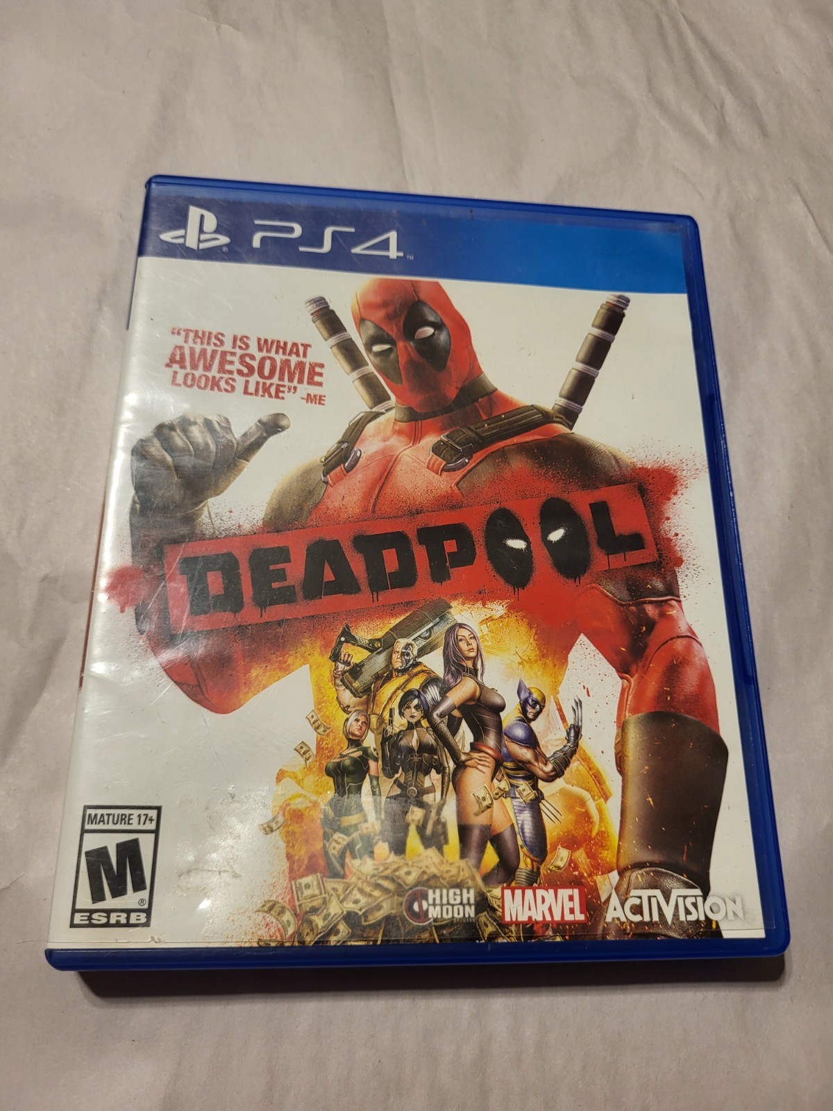 Deadpool Sony PlayStation 4 Clean Disc Ps4 Tested Working *read* Deadpool Sony PlayStation 4 Clean Disc Ps4 Tested Working *read*