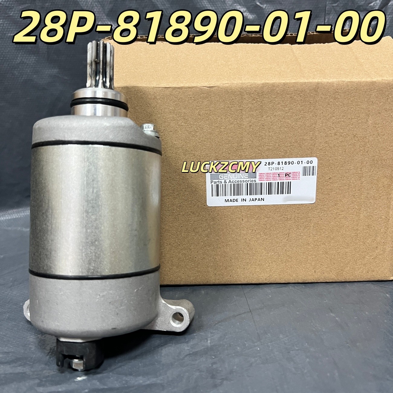 Starter for Yamaha Kodiak 700 YFM700 YFM 700 2016-2026 / 28P-81890-01-00TX Stock