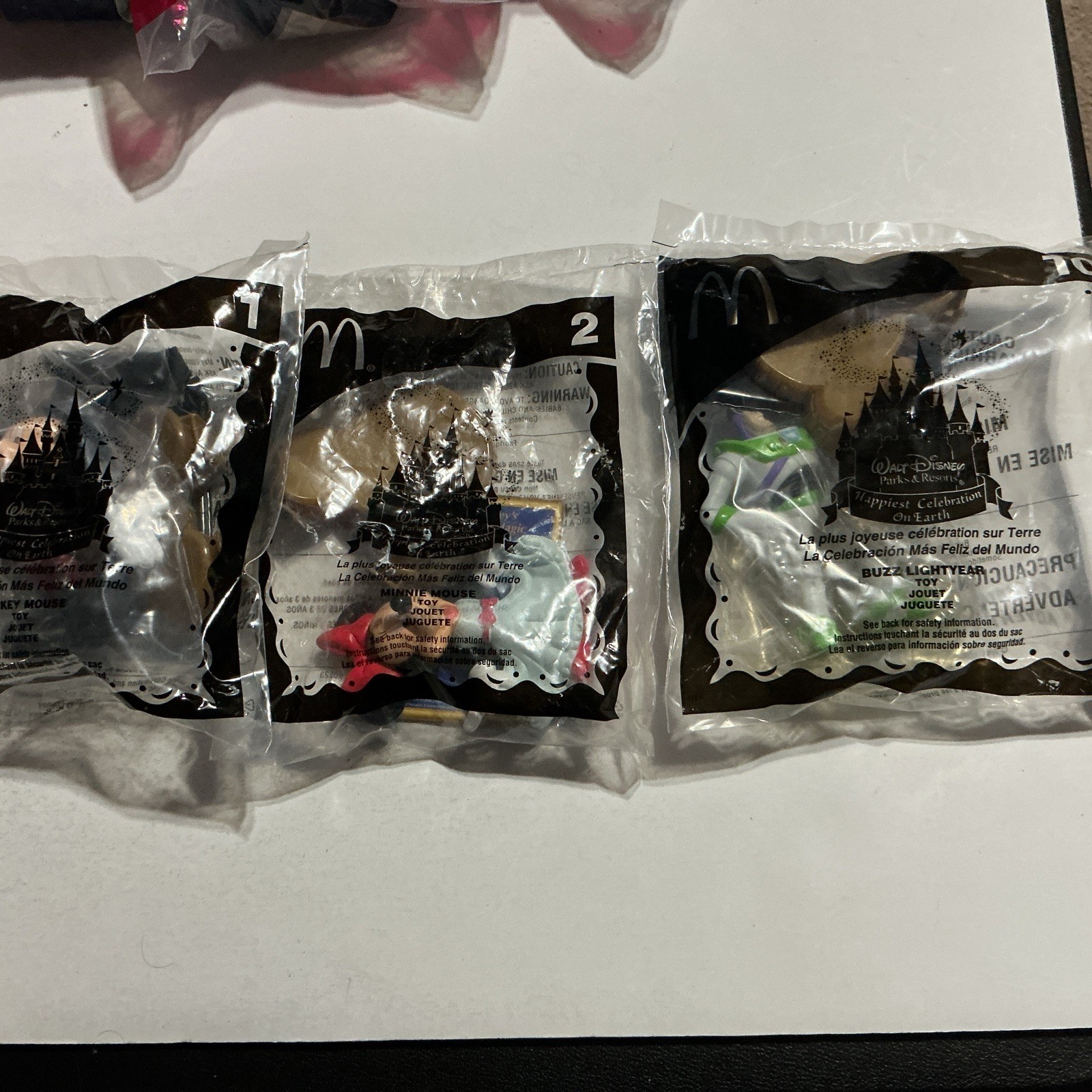 Vintage 2005 McDonald’s Happy Meal Toys: Walt Disney Parks 50th Anniversary Vintage 2005 McDonald’s Happy Meal Toys: Walt Disney Parks 50th Anniversary