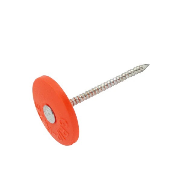 Grip-Rite Plastic Cap Nails Electrogalvanized 1-1/2 in Flat Head 207 Pack Grip-Rite Plastic Cap Nails Electrogalvanized 1-1/2 in Flat Head 207 Pack